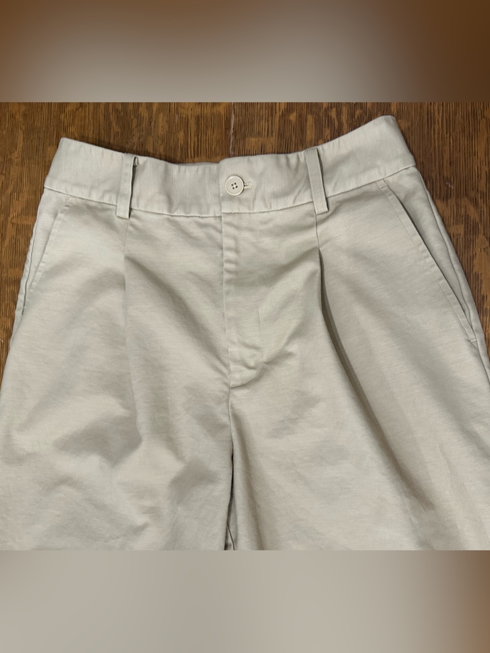 Lauren Ralph Lauren Double-Faced Stretch Cotton Ankle Wide Leg Pants Size 6 - Picture 5 of 12
